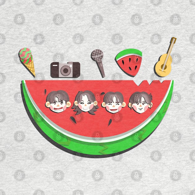 Fanart twinkling watermelon ver 1 by diaricesalt